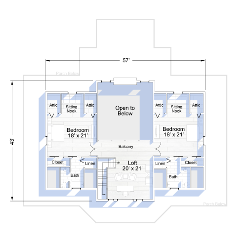 Upper EC - Anakeesta Lodge Floor Plans